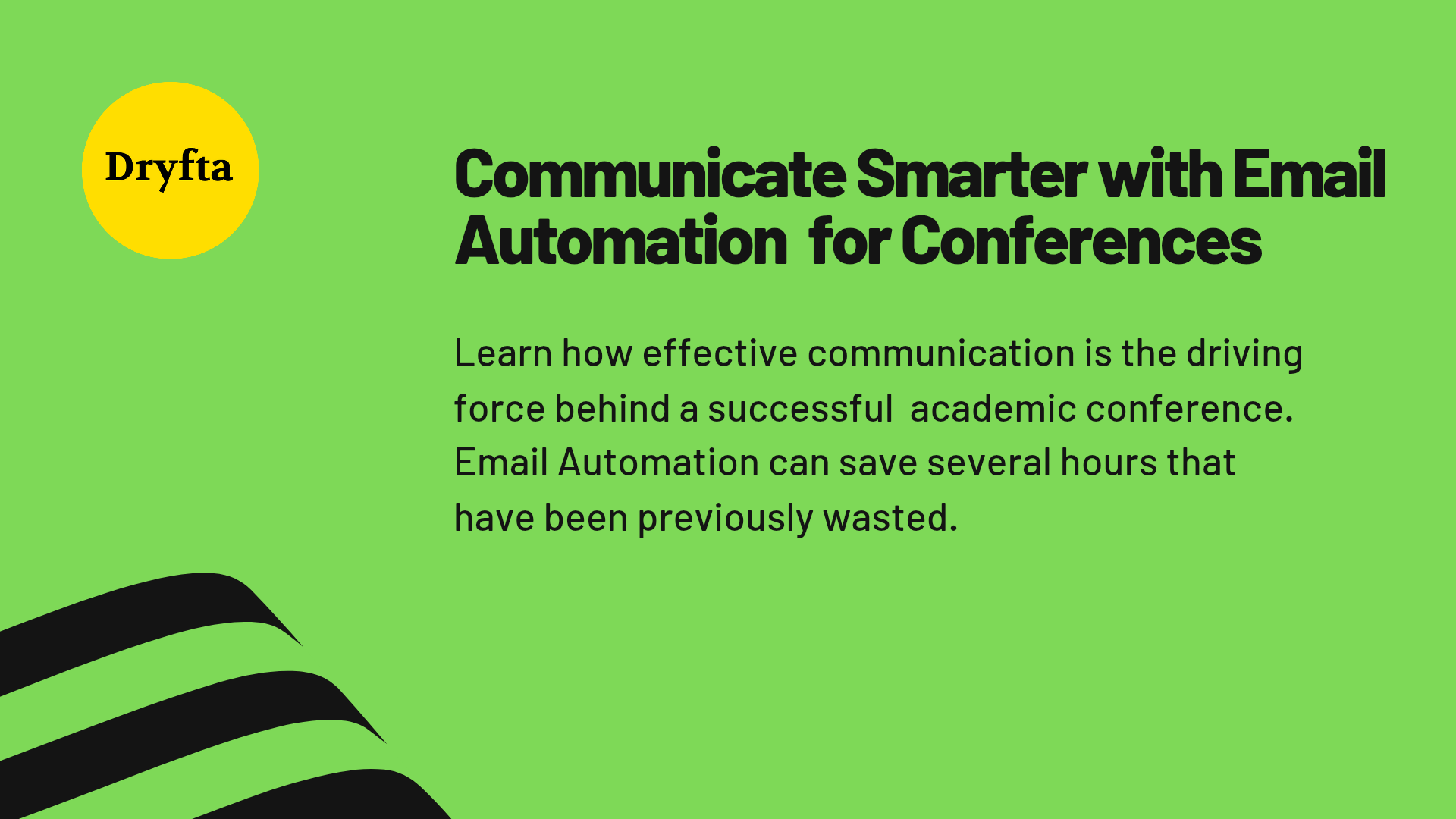 communicate smarter with email automation for conferences