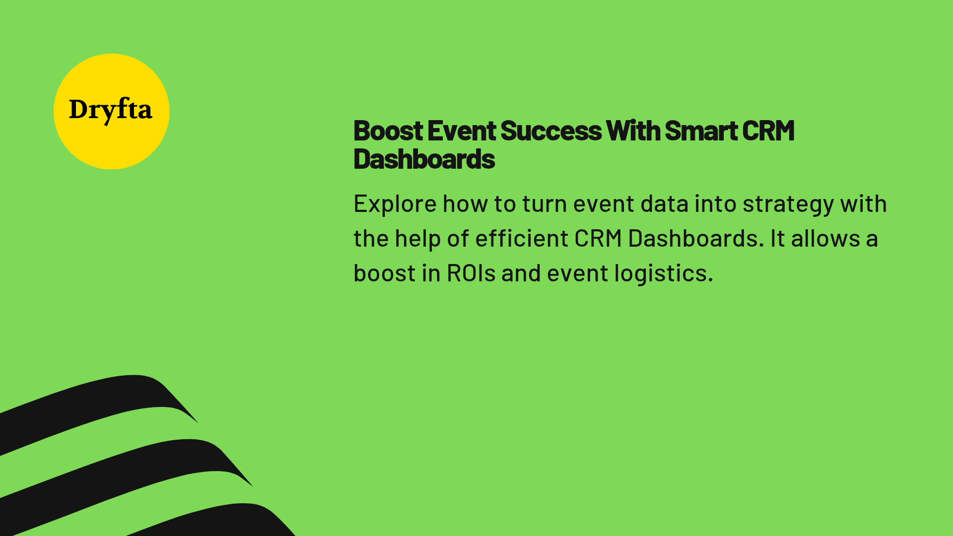 Boost Event Success With Smart CRM Dashboards