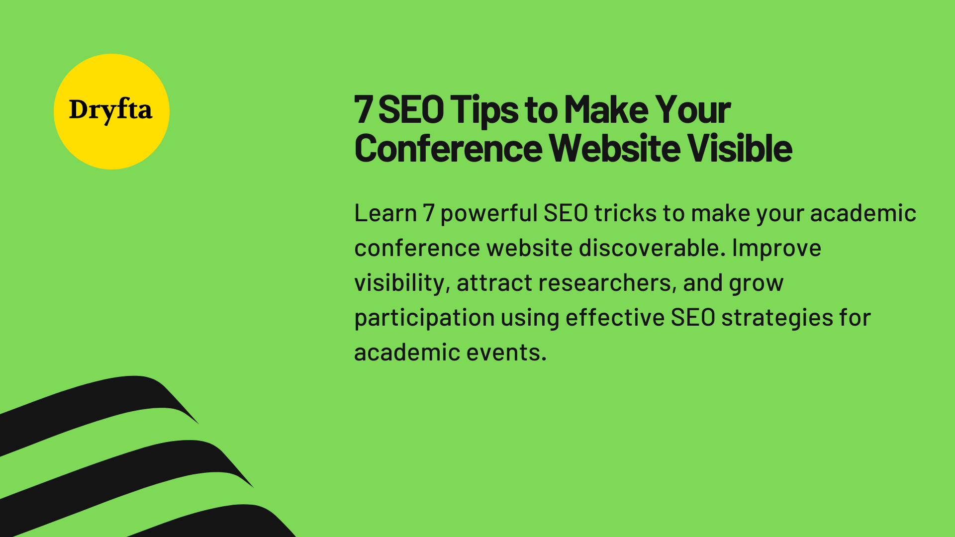 7 SEO Tips to Make Your Conference Website Visible