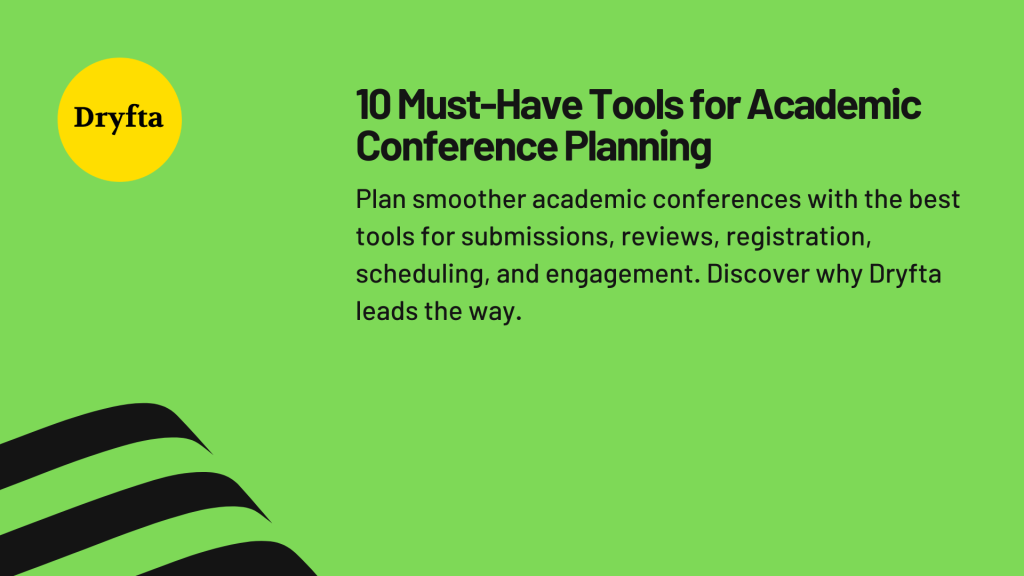 Top Tools for Academic Conference Planning
