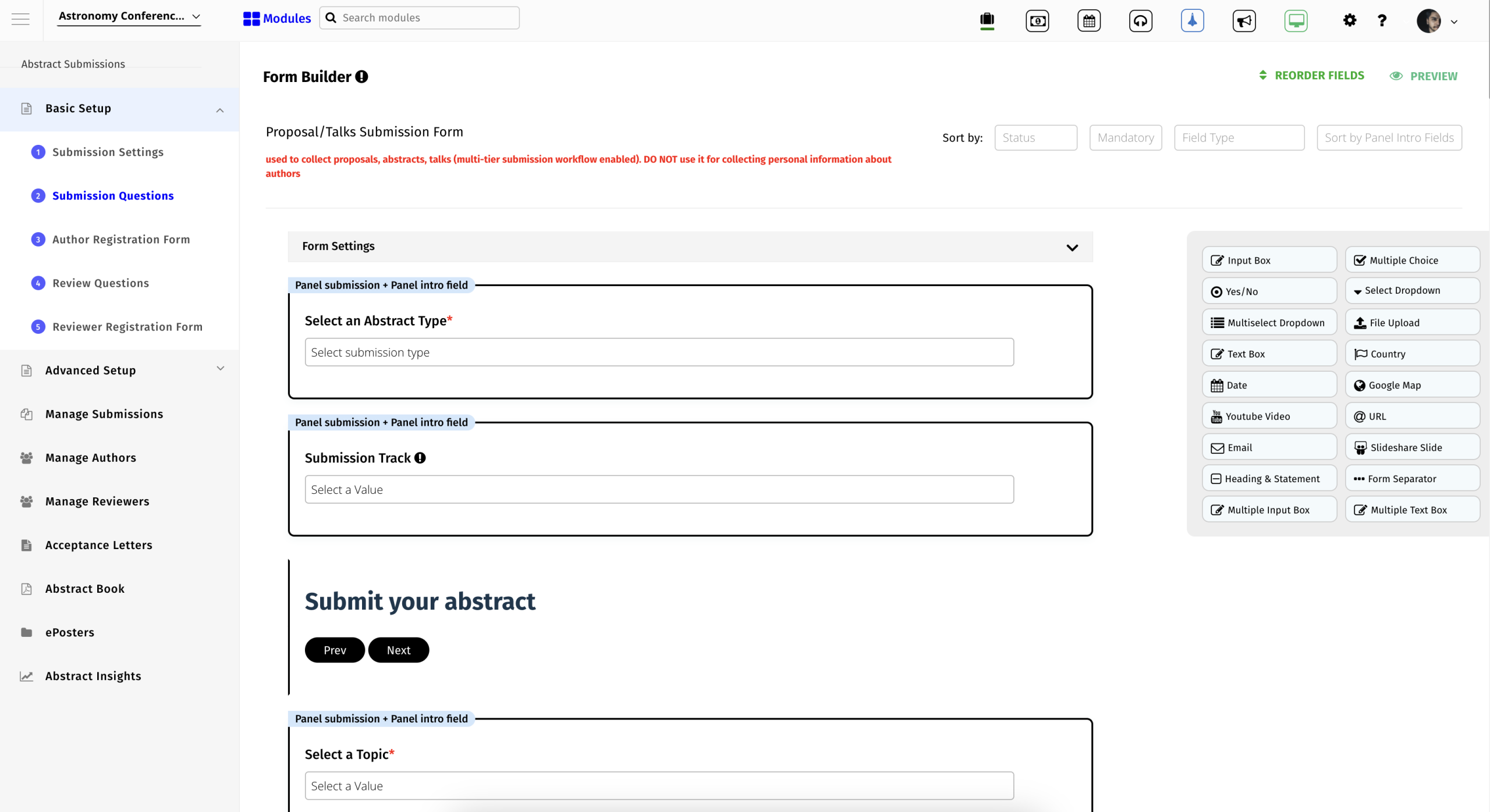 User-friendly event management software