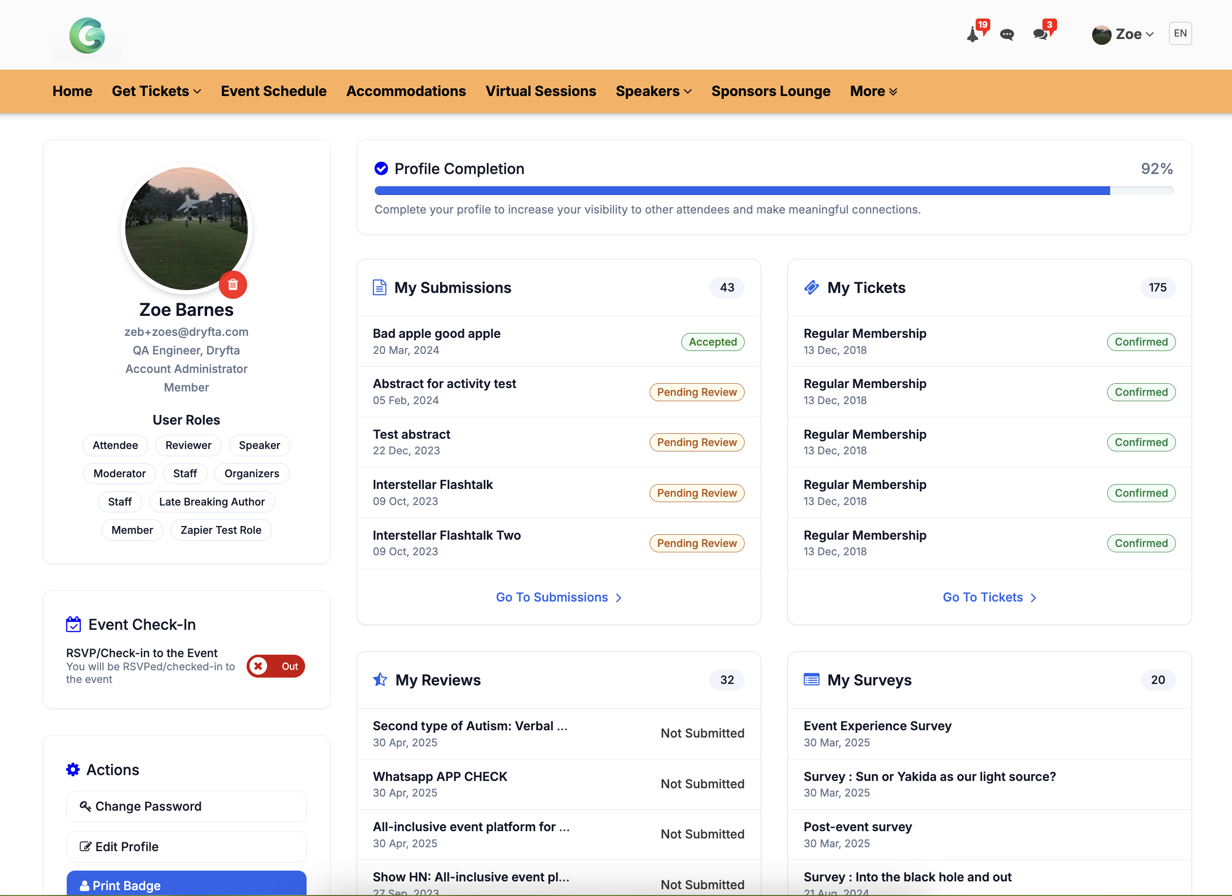 Quick and Simple Registrations