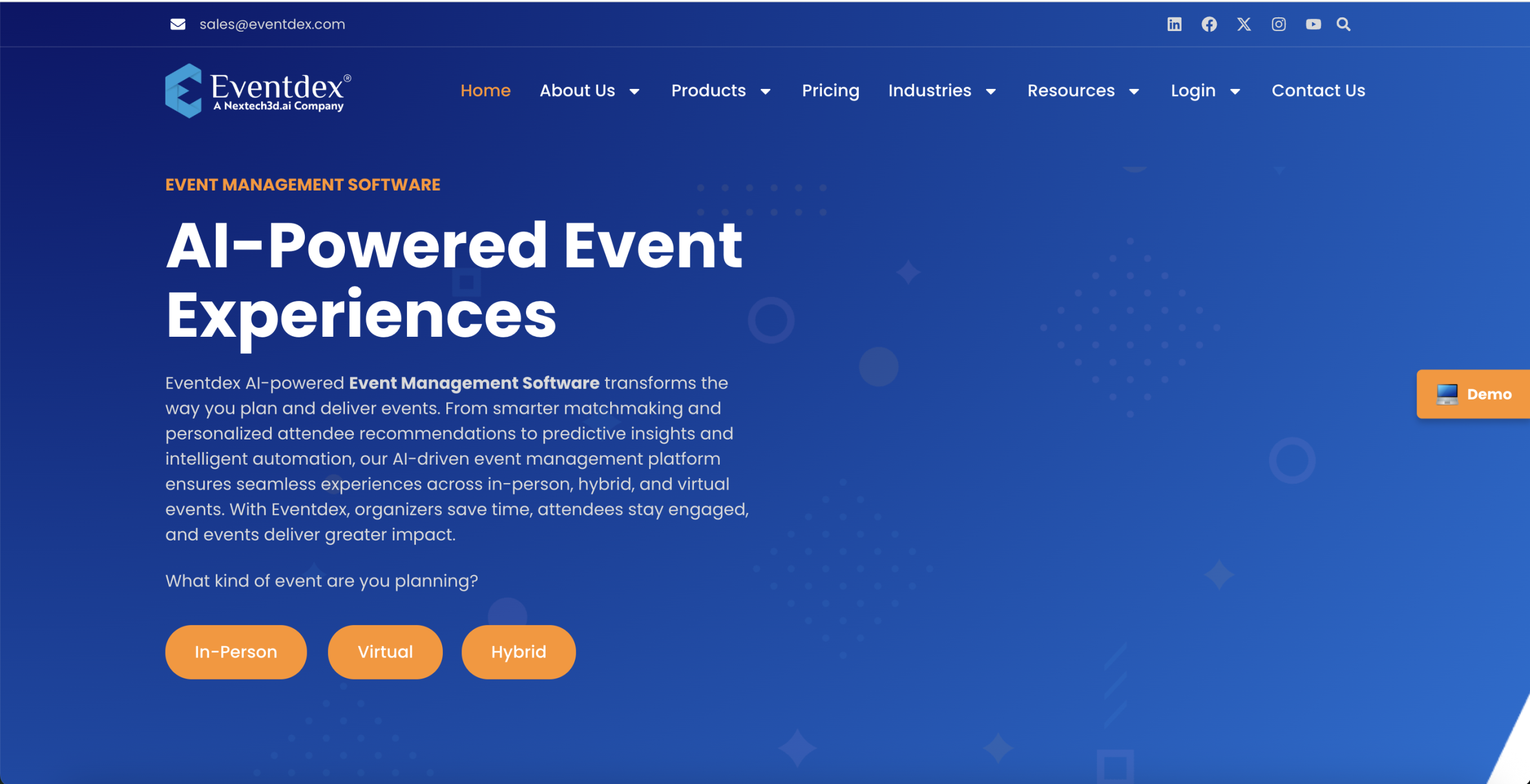 EVENT MANAGEMENT SOFTWARE