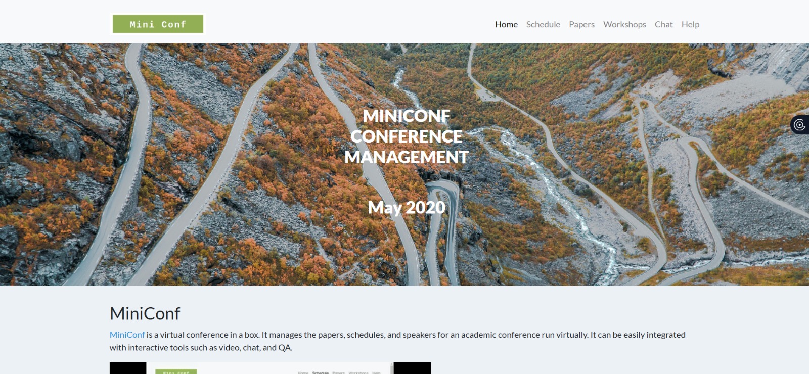 MiniConf