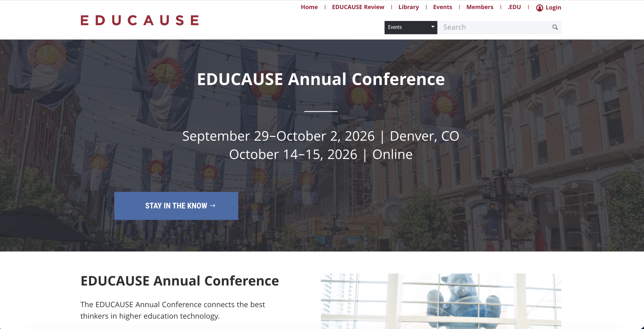 EDUCAUSE Annual Conference 2026
