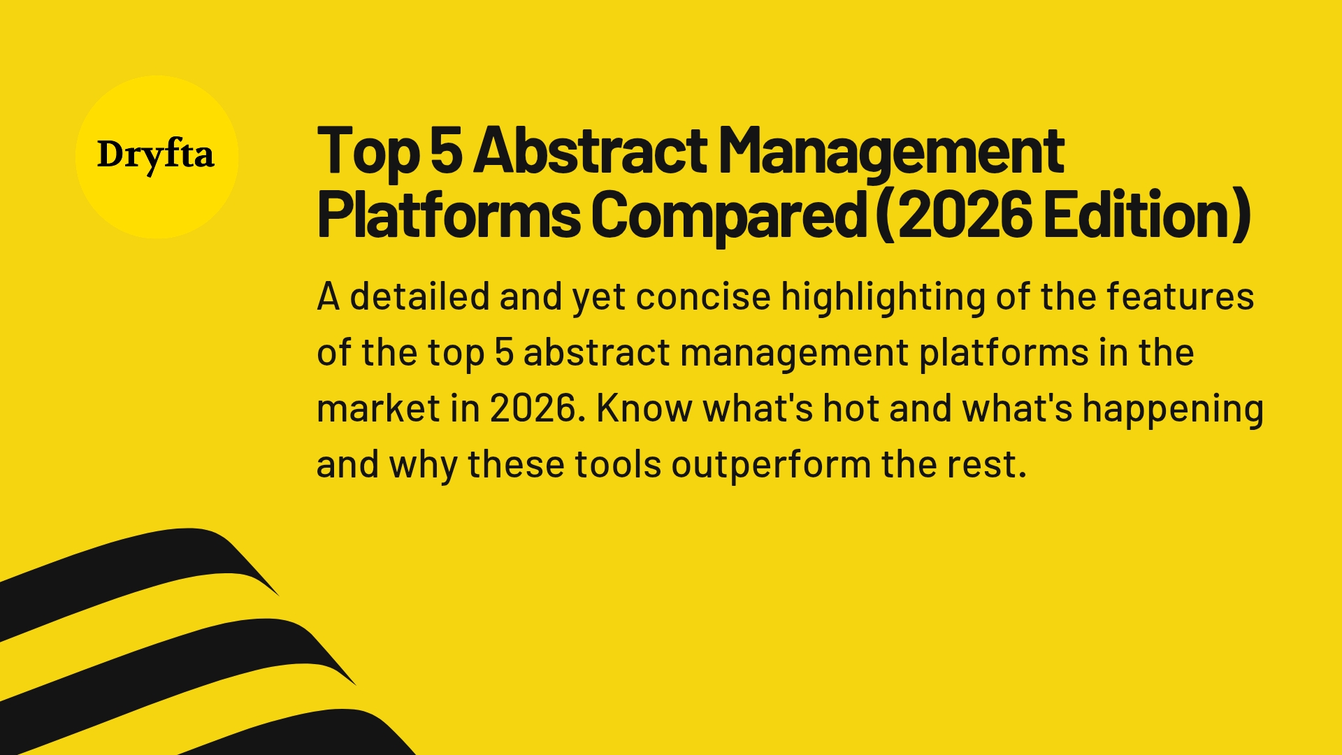 Top 5 Abstract Management Platforms Compared (2026 Edition)