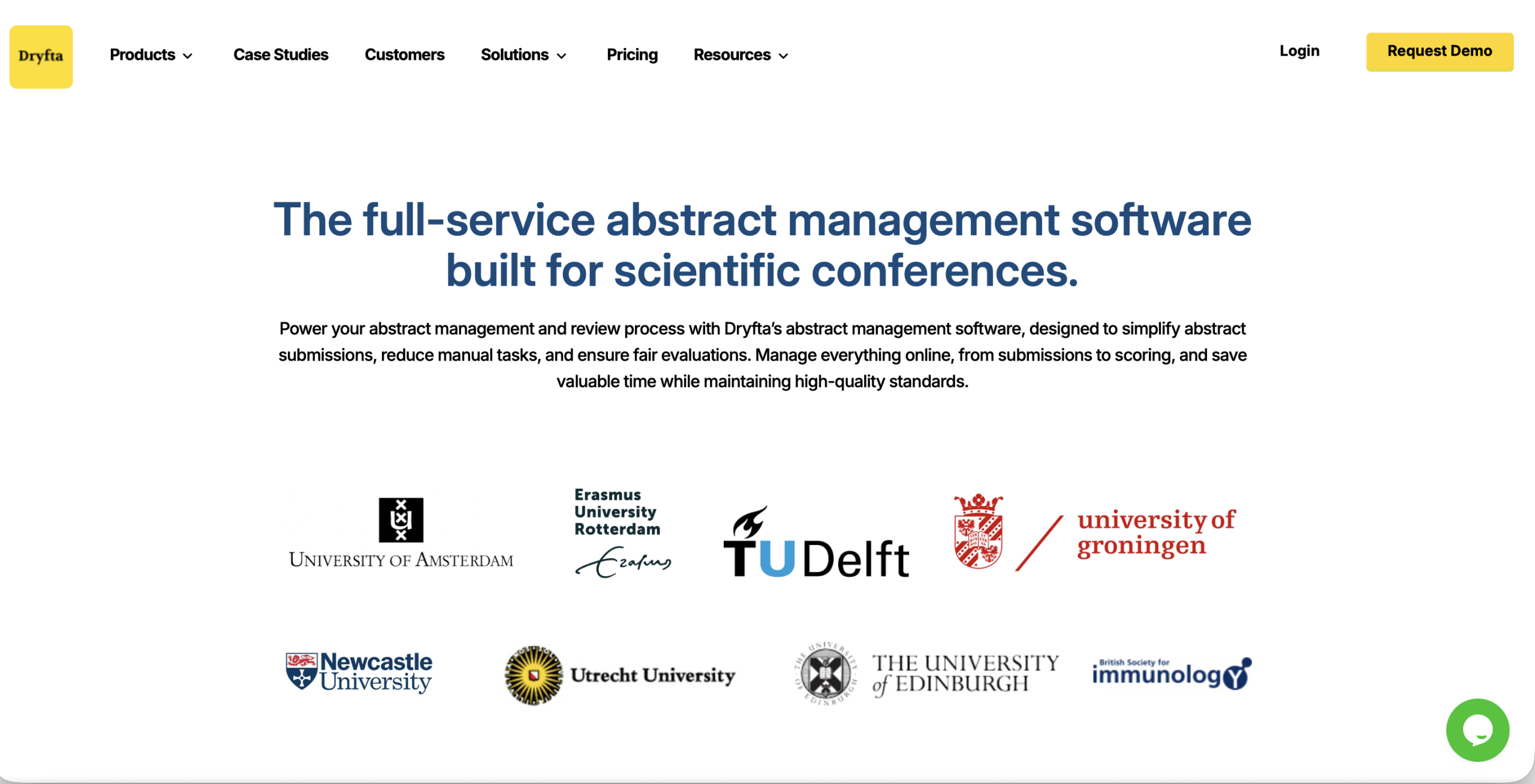 Dryfta's Abstract Magangement Software