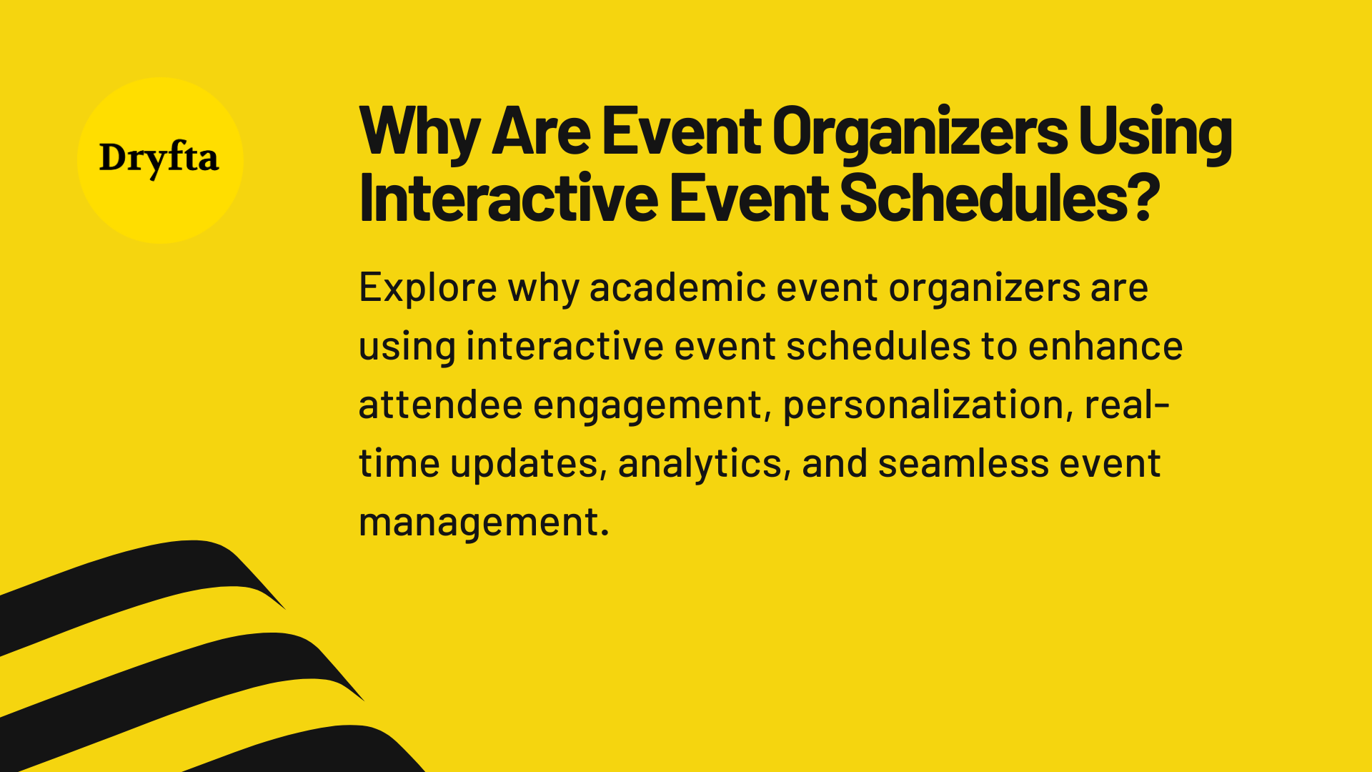 Why Are Event Organizers Using Interactive Event Schedules?