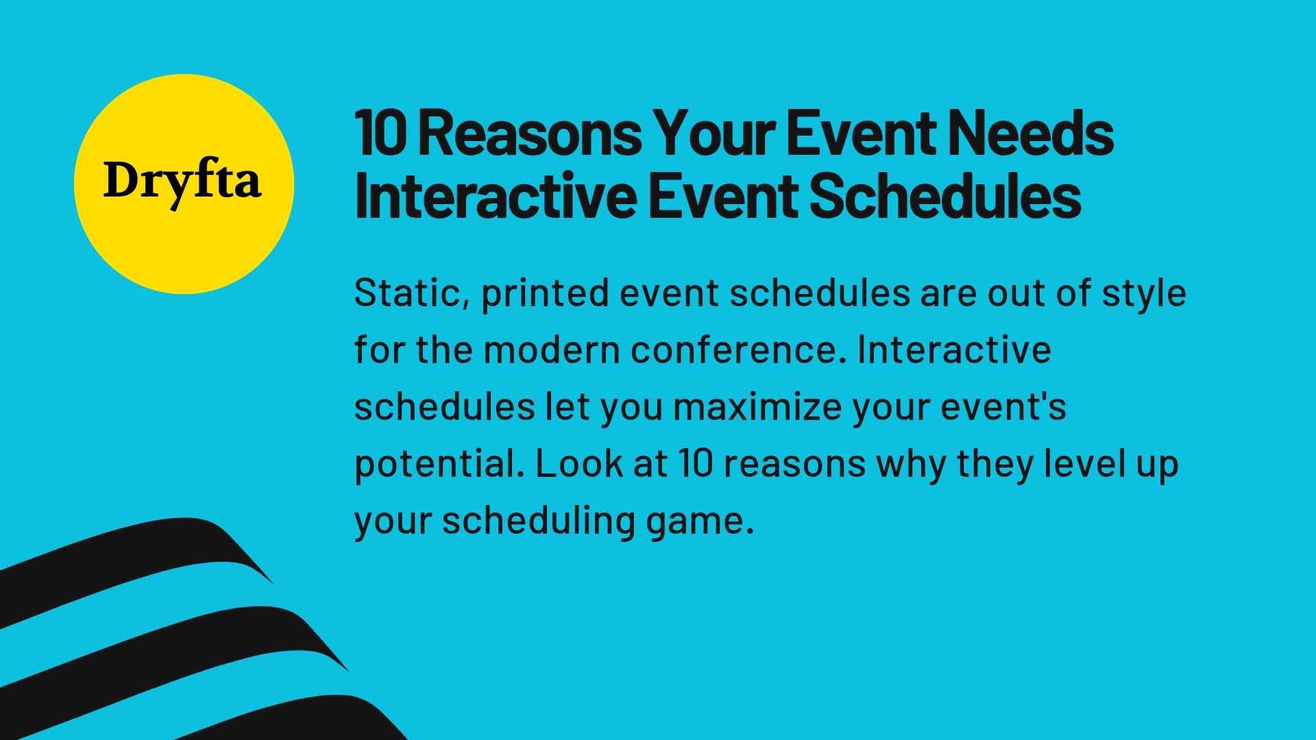 10 Reasons Your Event Needs Interactive Event Schedules