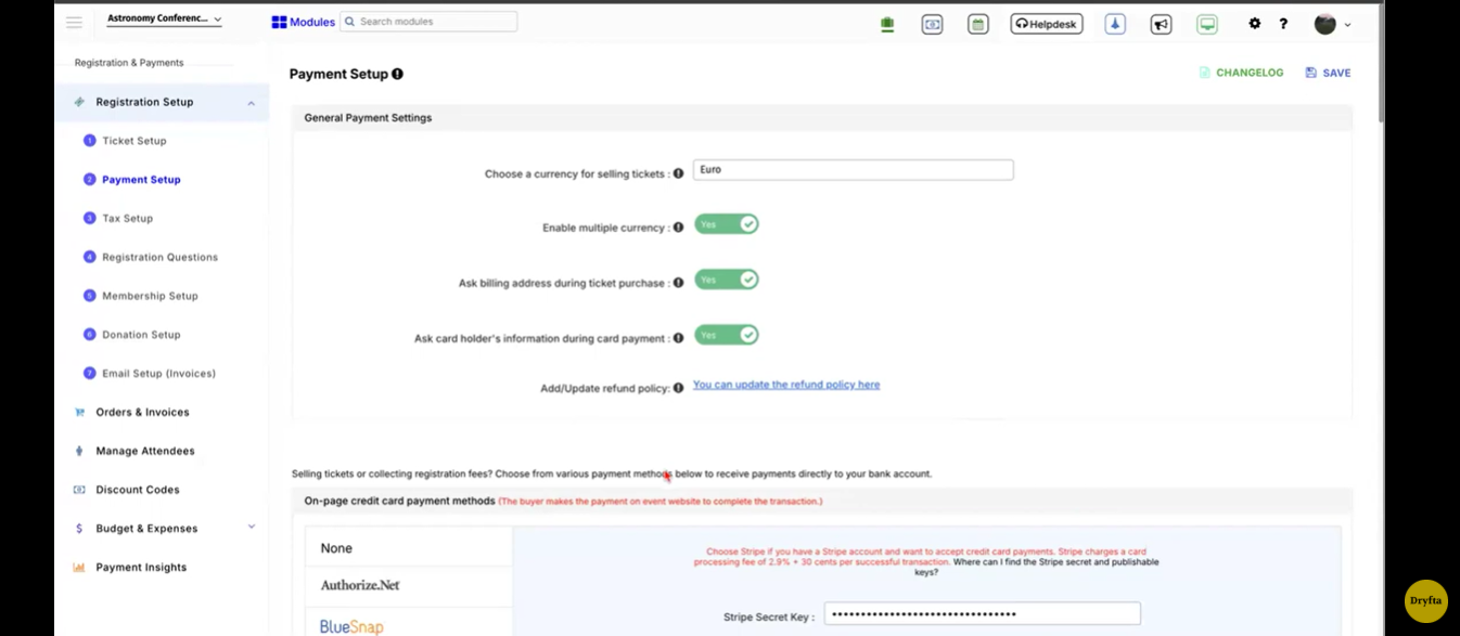 How event ticketing software works