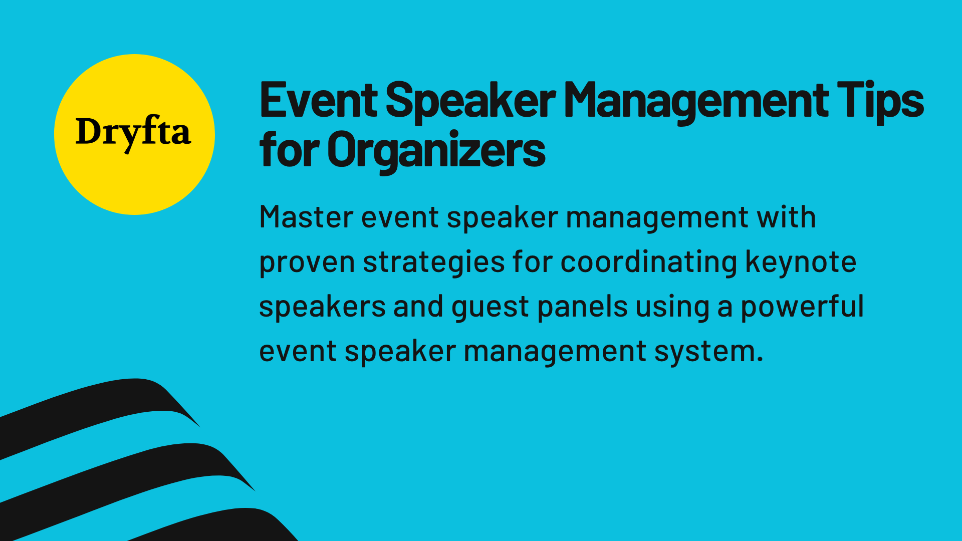 Event Speaker Management Tips for Organizers