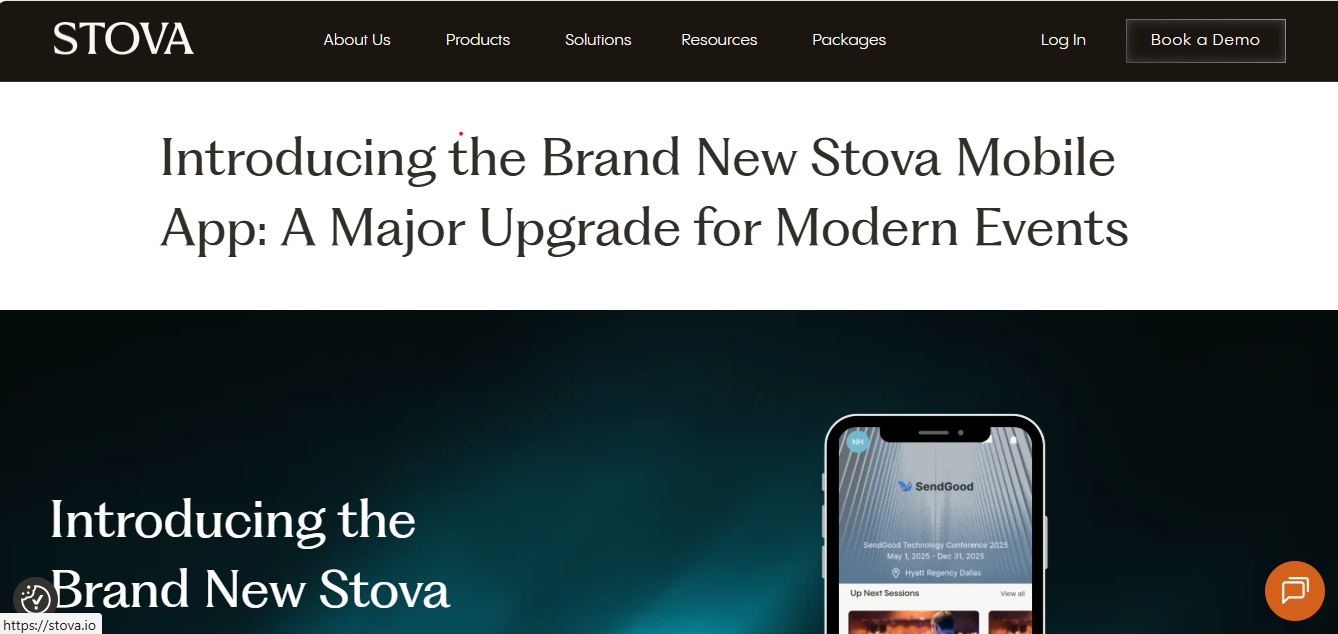 Stova mobile app