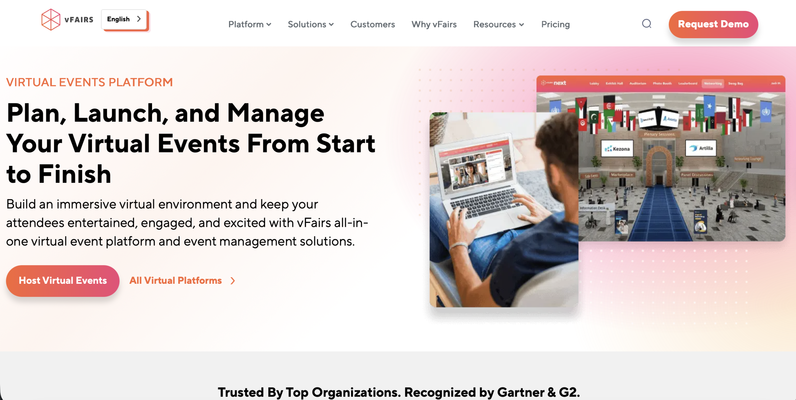 vFairs Virtual Event Platform