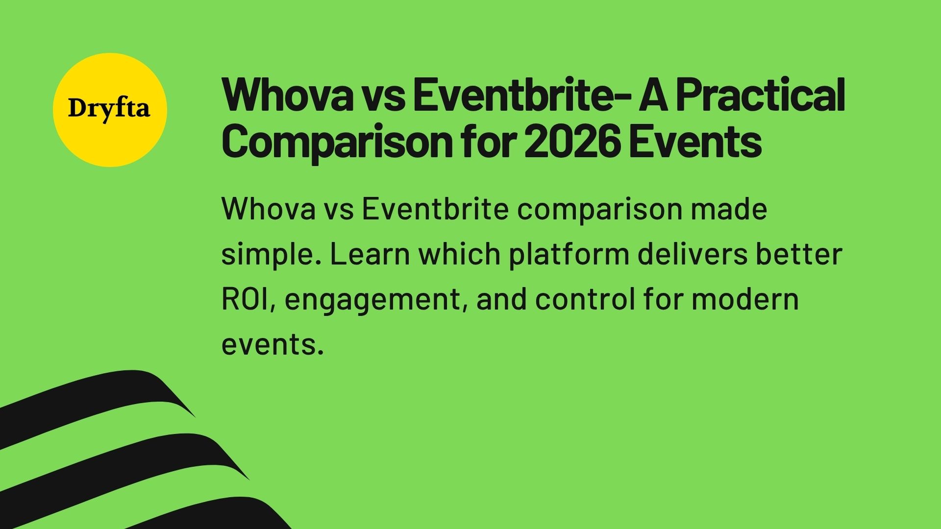 Whova vs Eventbrite- A Practical Comparison for 2026 Events