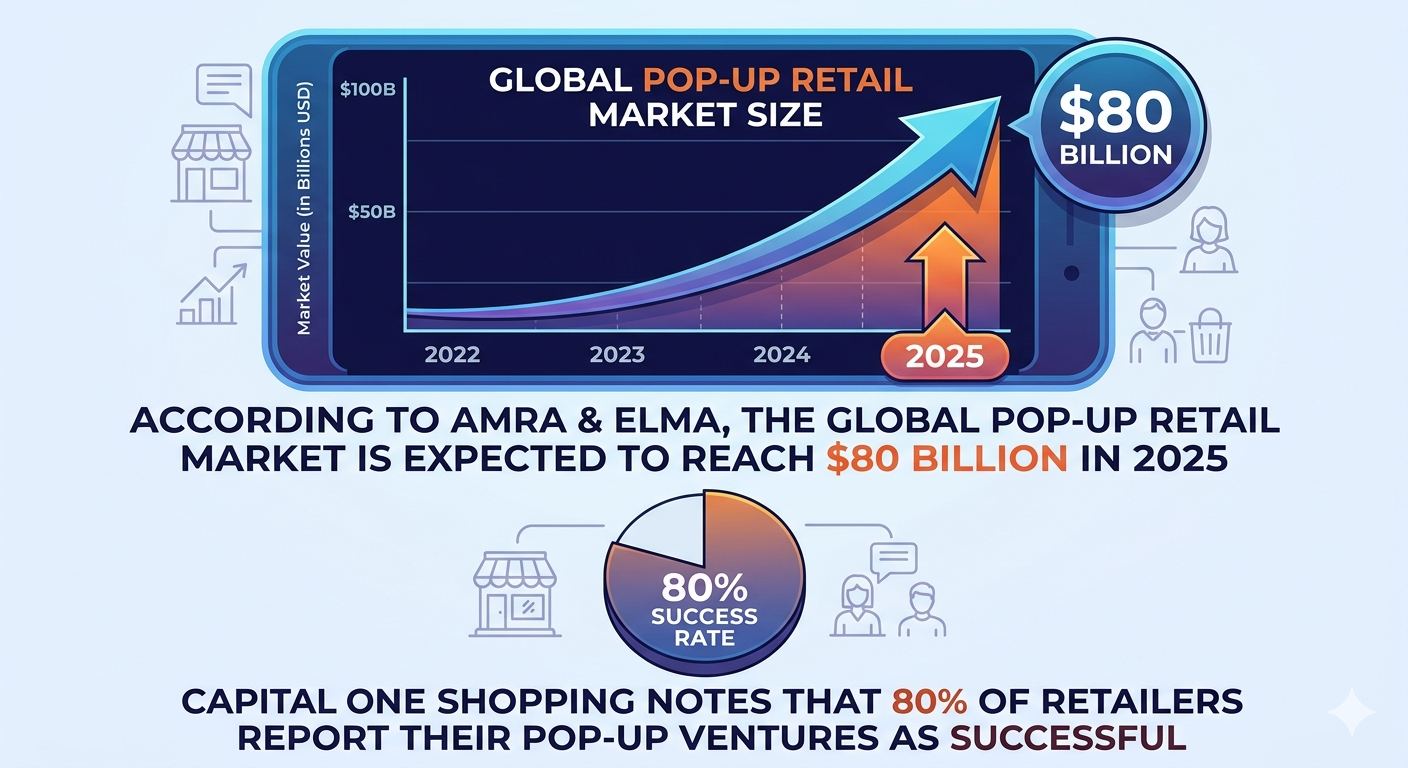 Global pop-up up industry 