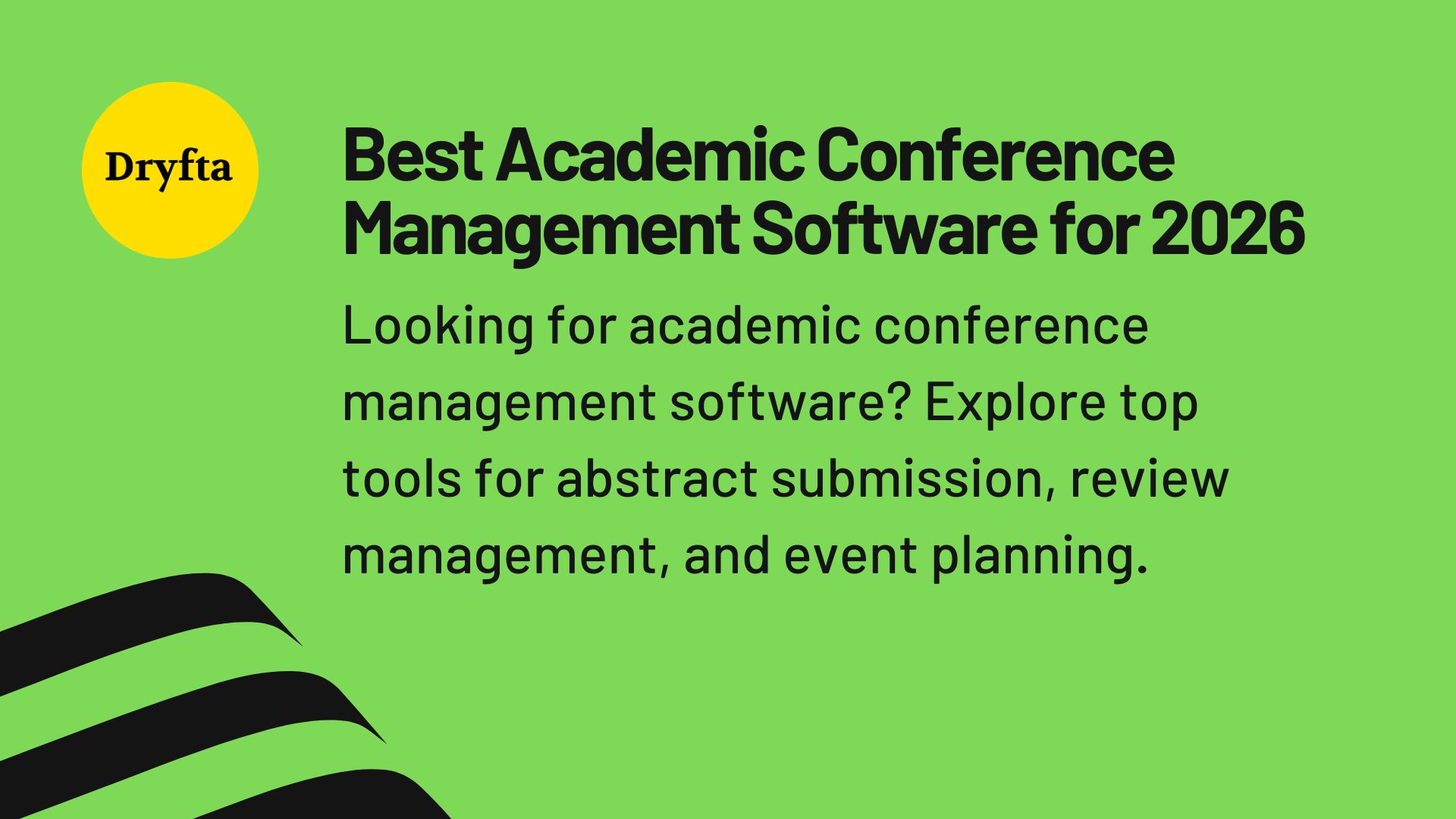 Best Academic Conference Management Software for 2026