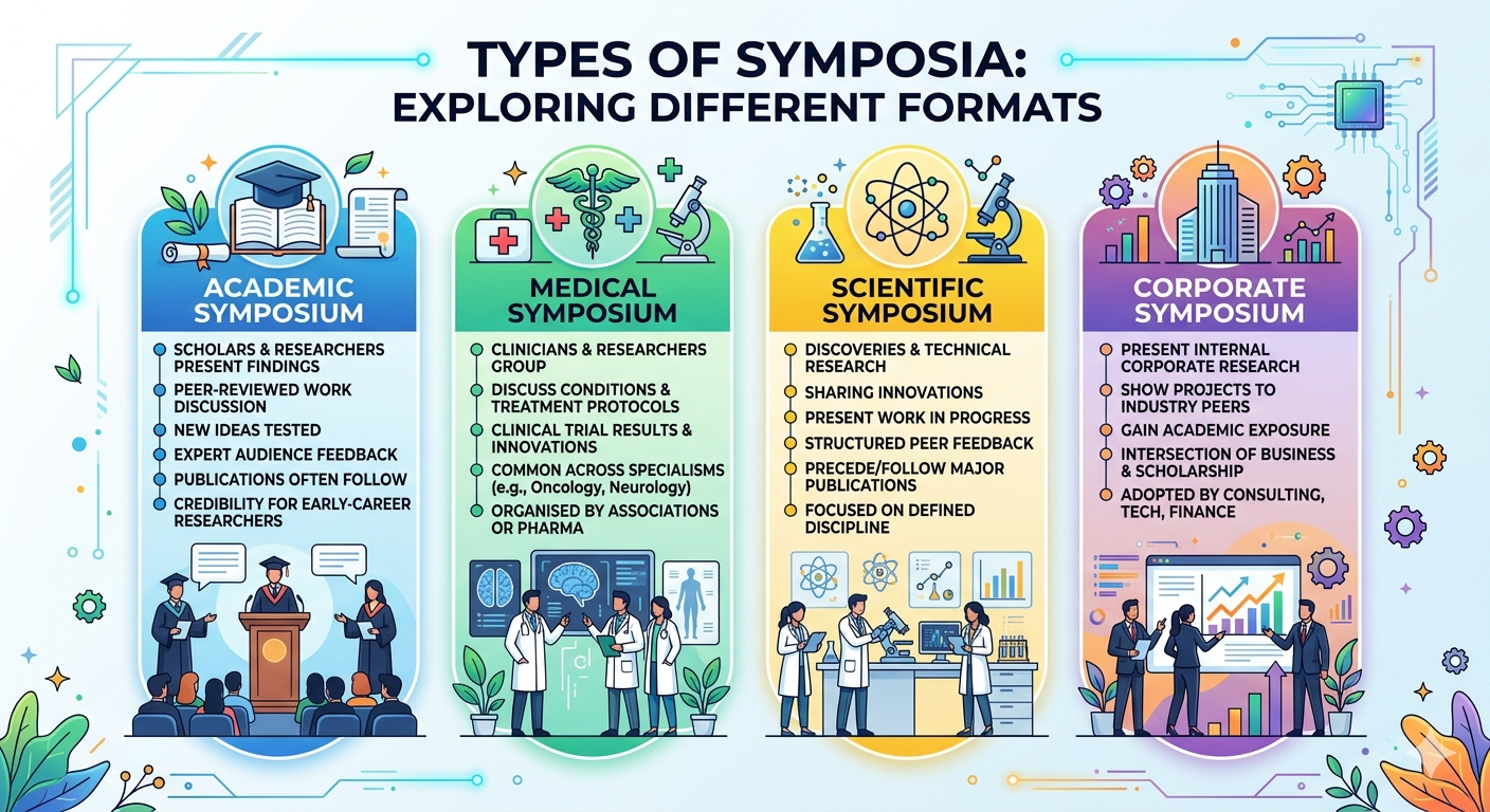Types of symposiums