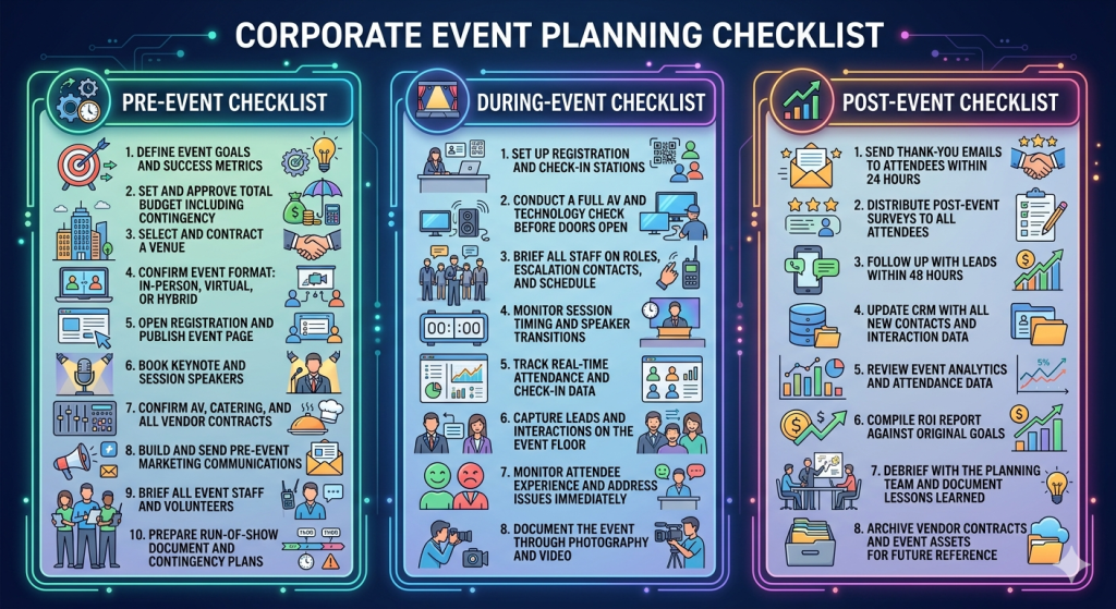 Tips For The Modern Corporate Event Planner in 2026 | Dryfta