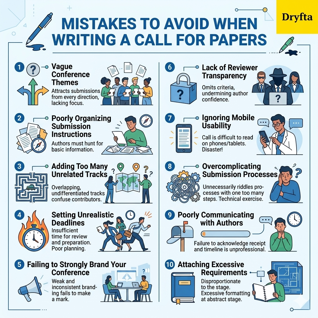 Mistakes to avoid
