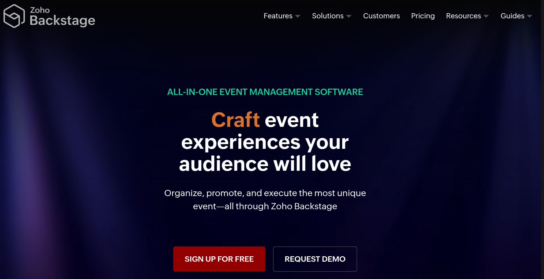 Zoho Backstage