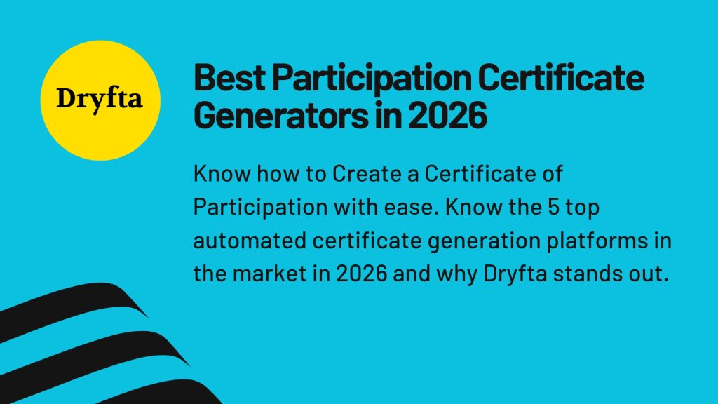 Best Participation Certificate Generators in 2026