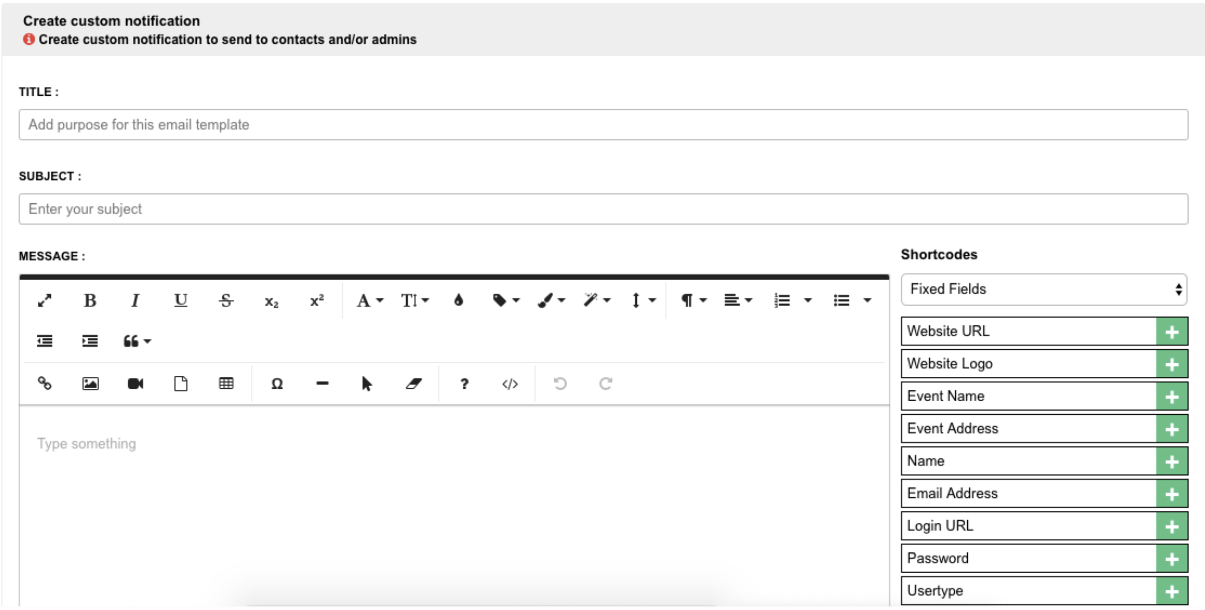 Automated email notifications