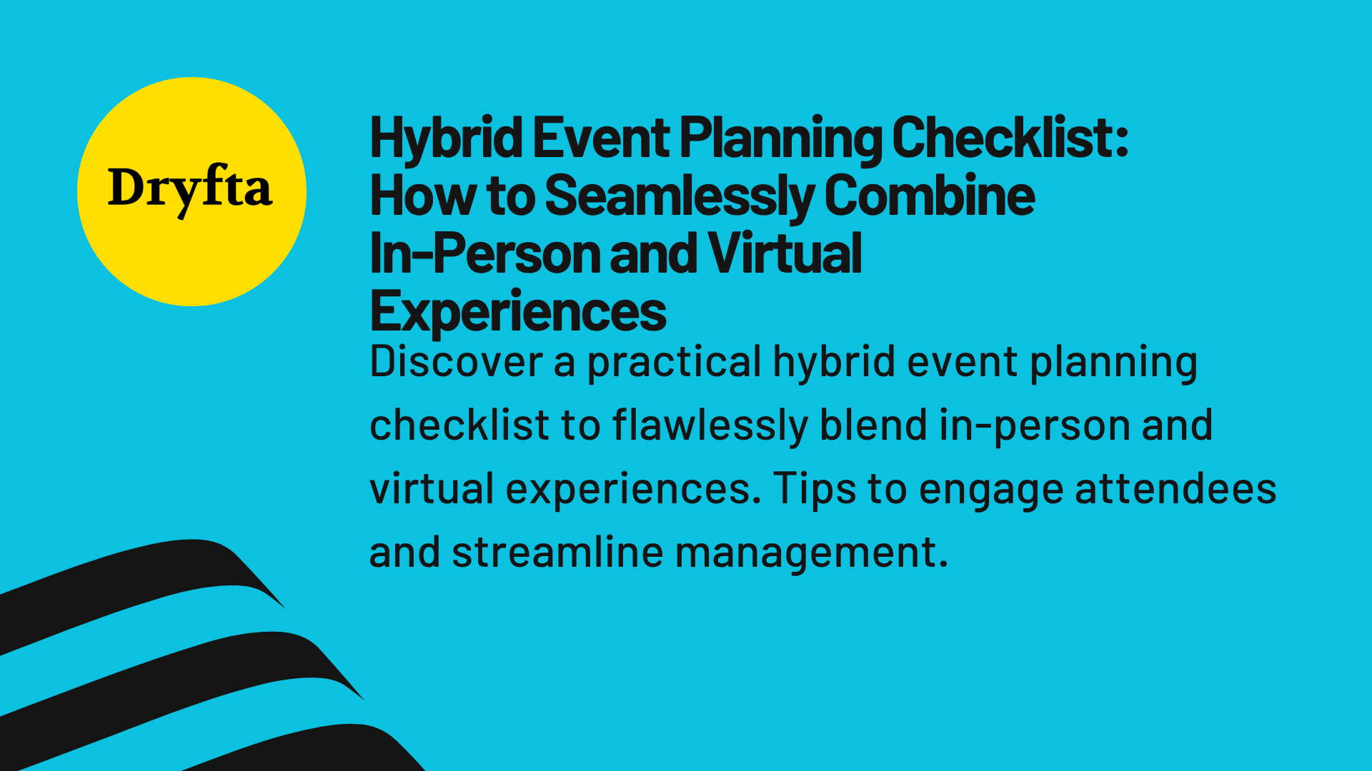 Hybrid Event Planning Checklist