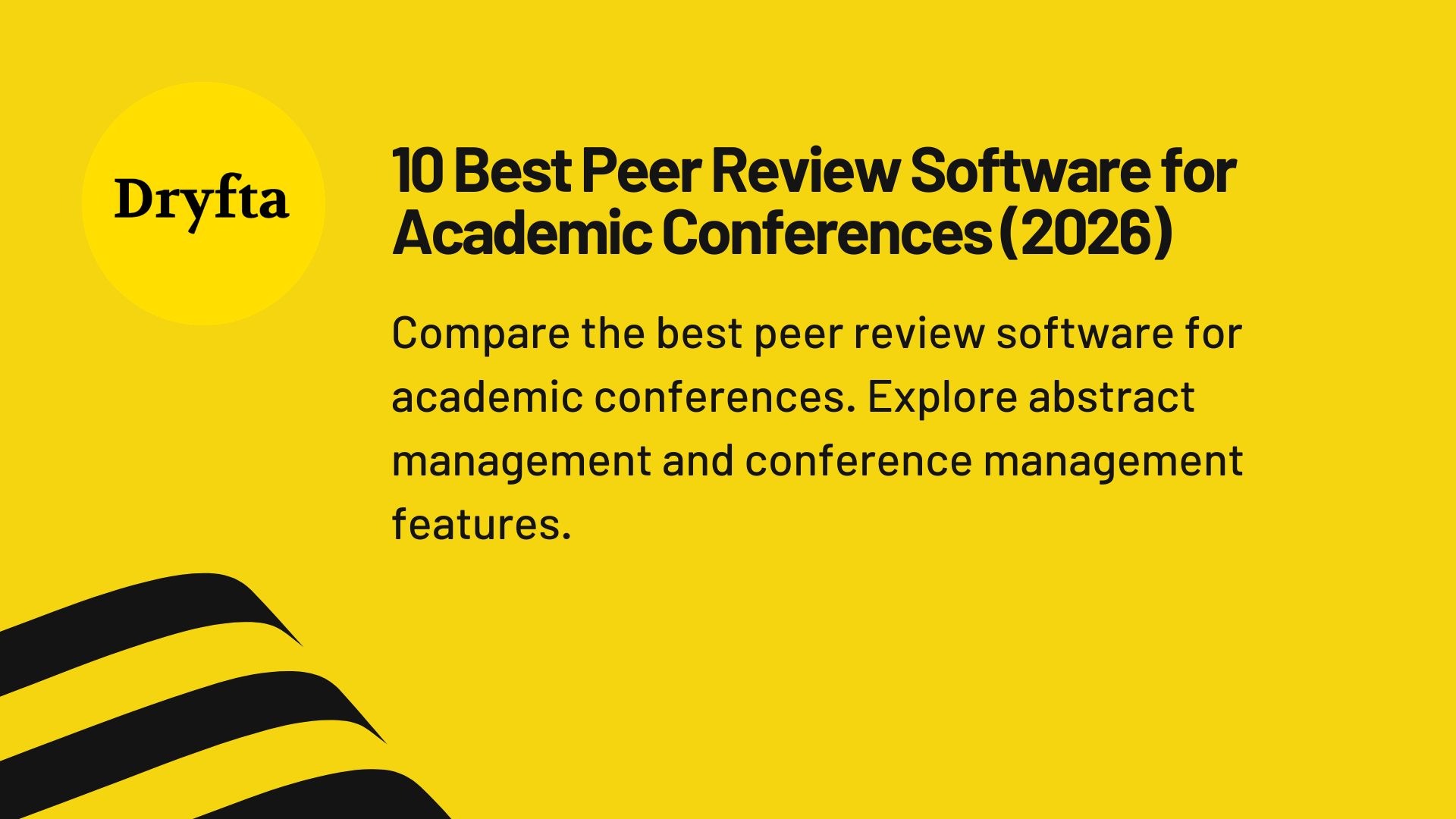 10 Best Peer Review Software for Academic Conferences (2026)
