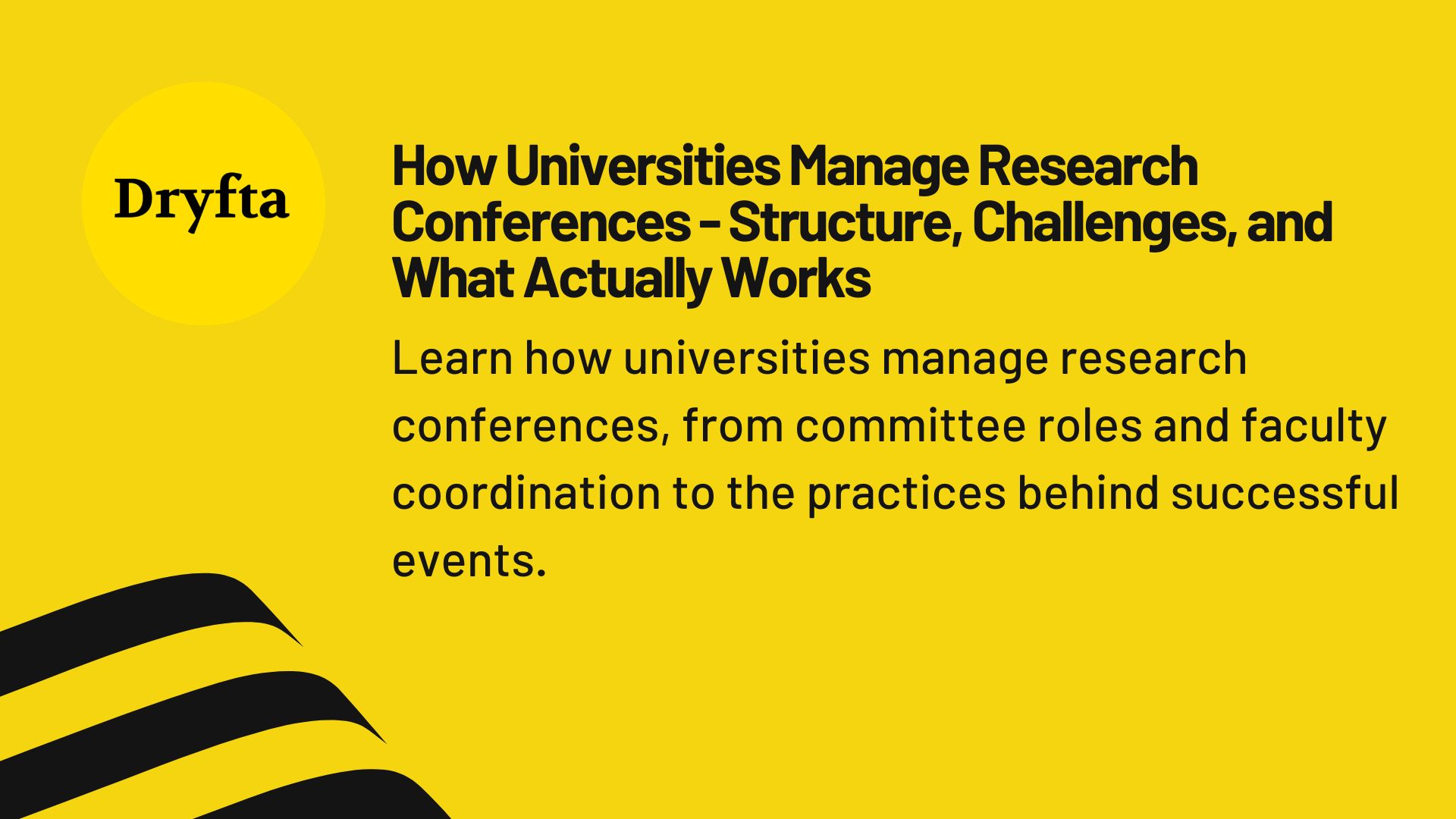 How Universities Manage Research Conferences in 2026 