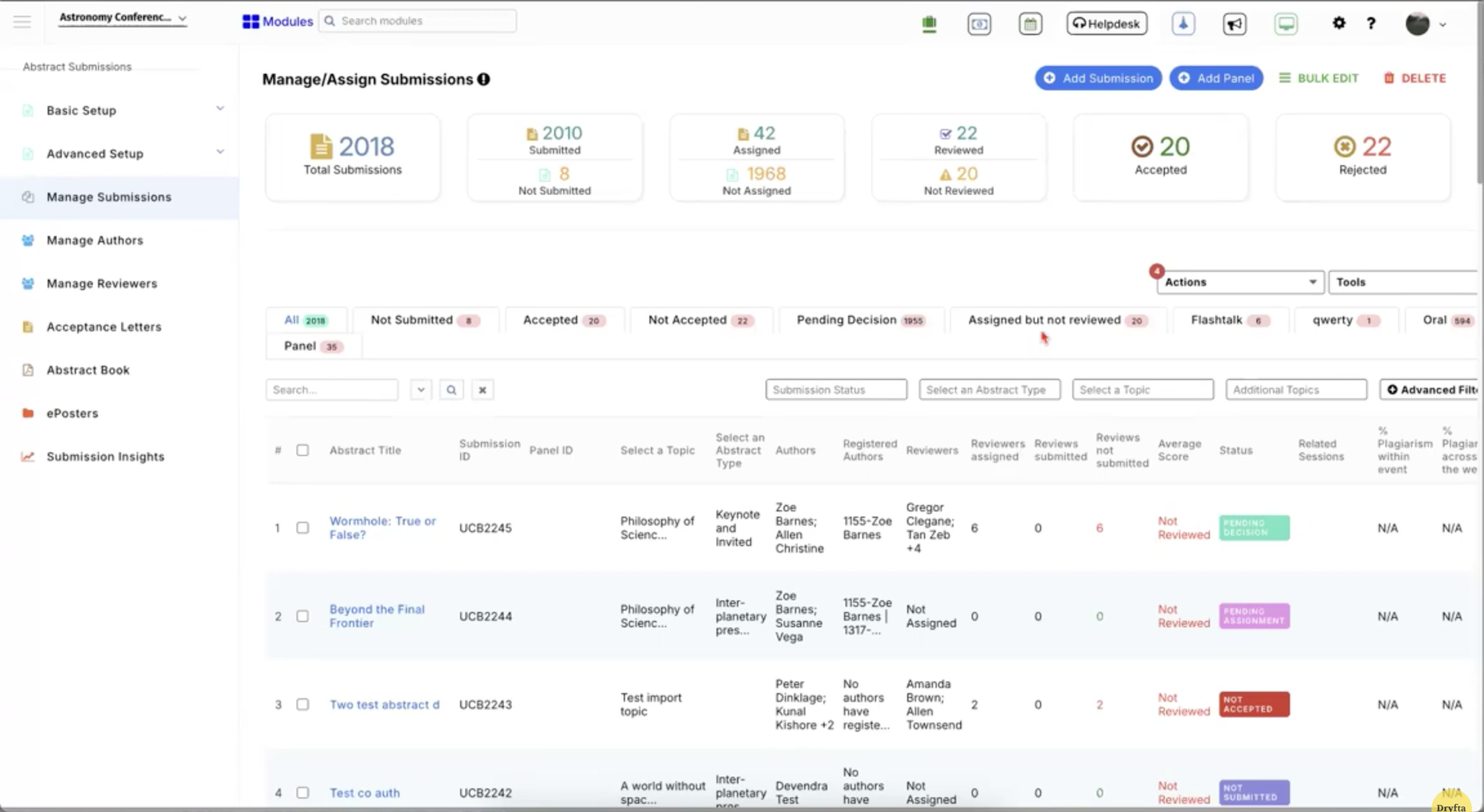 Simplify Submissions & Reviews with Abstract Management Software