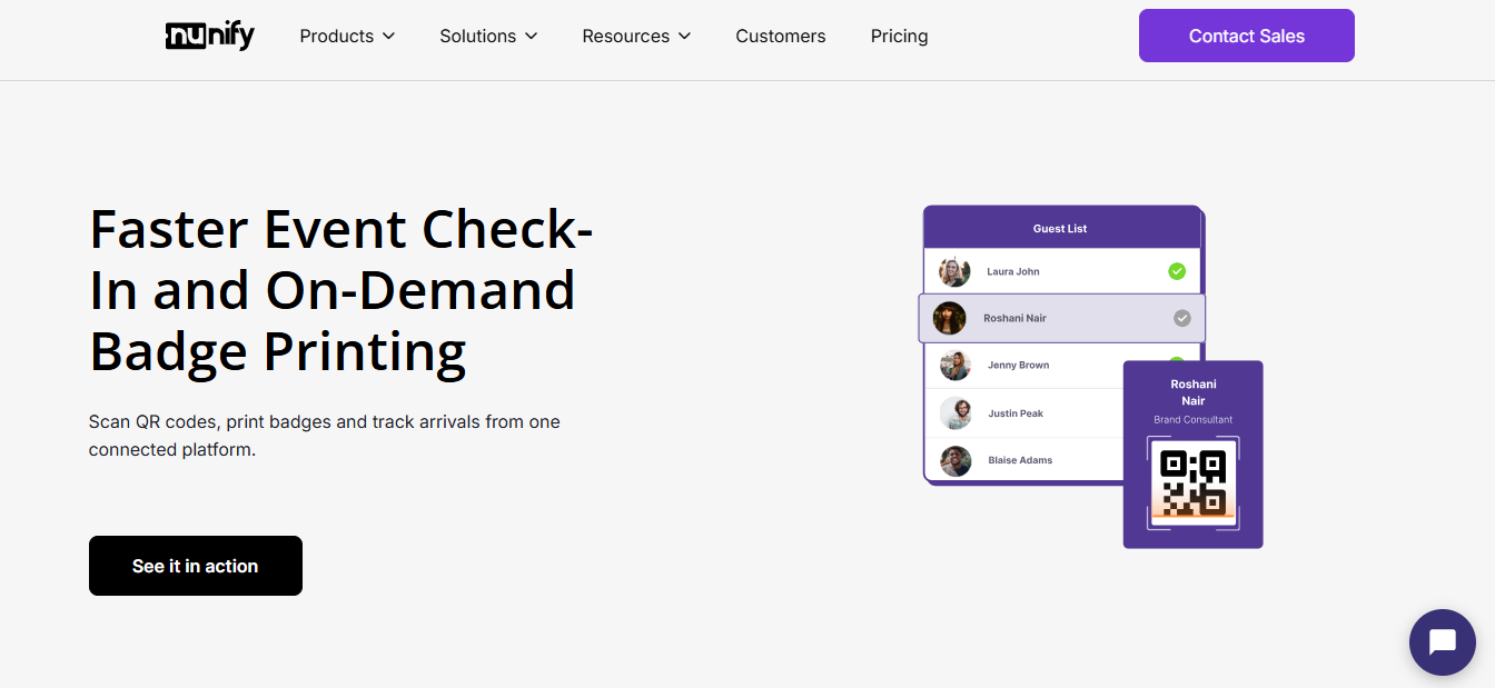 Nunify- CREATE BADGE