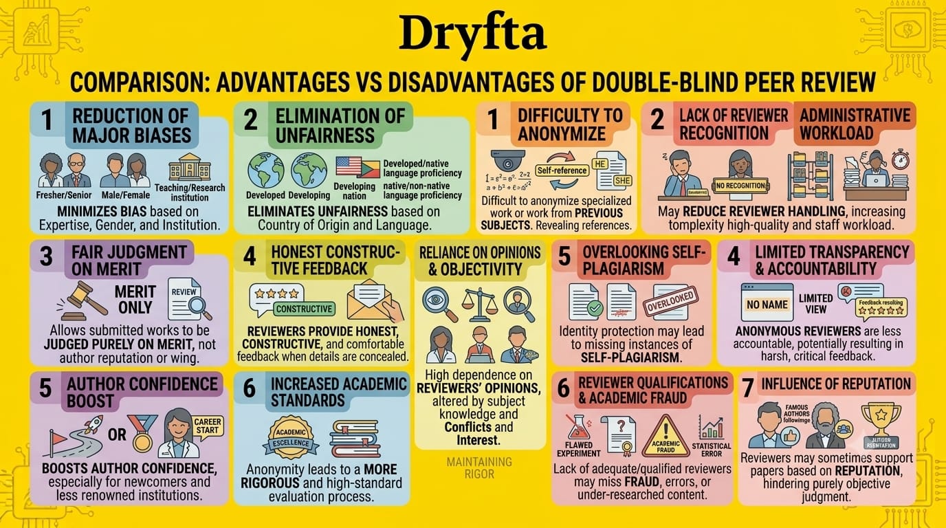 Advantages & Disadvantages of Double-Blind Review