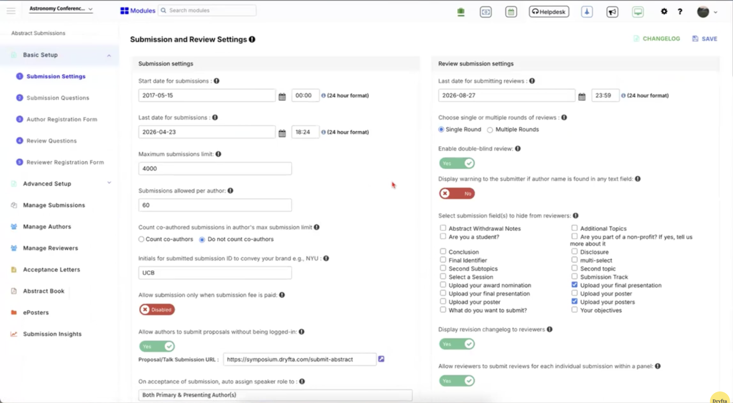 Abstract Management Software