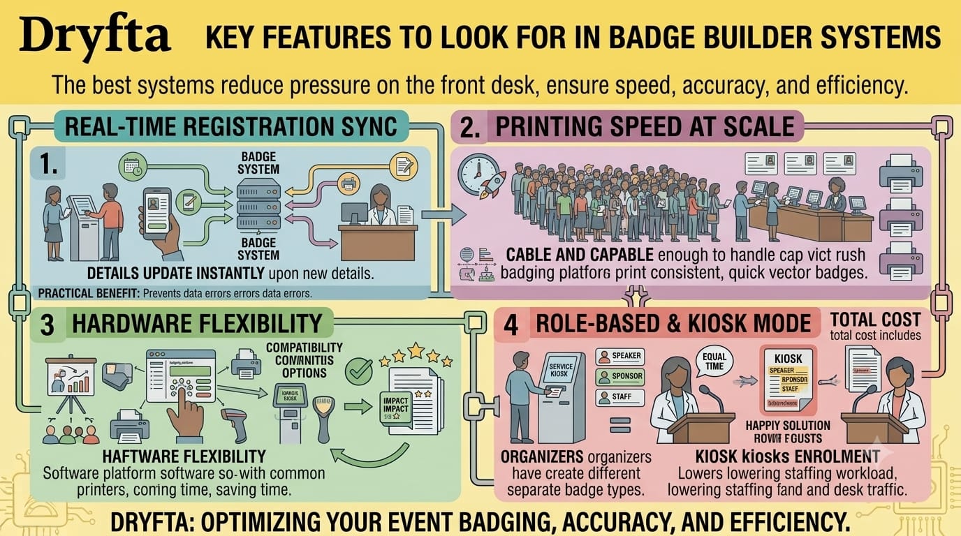 Key Features to Look for in Badge Builder Systems