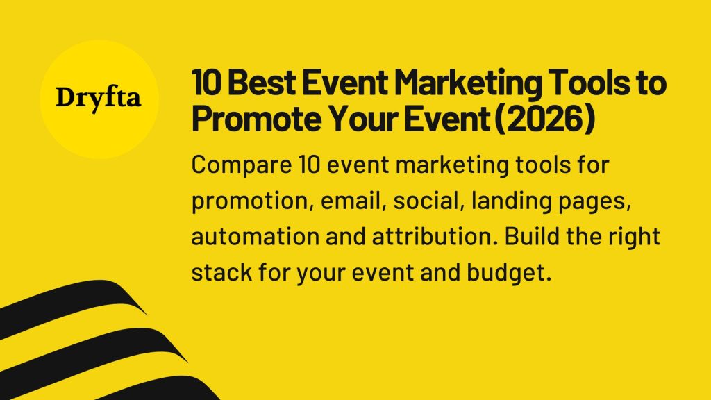 10 Best Event Marketing Tools to Promote Your Event (2026)