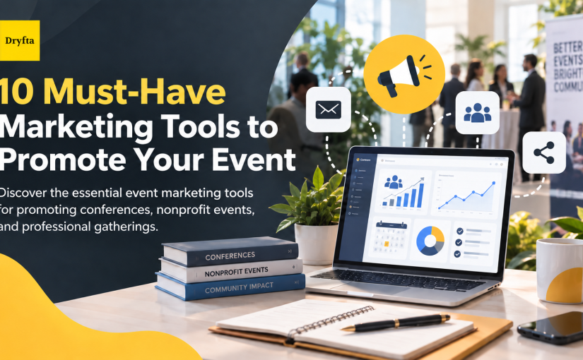 10 Must-Have Marketing Tools to Promote Your Event — event marketing tools for conferences and nonprofit events