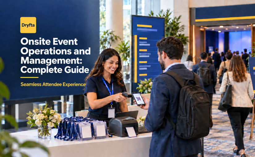 Onsite Event Operations and Management: Complete Guide