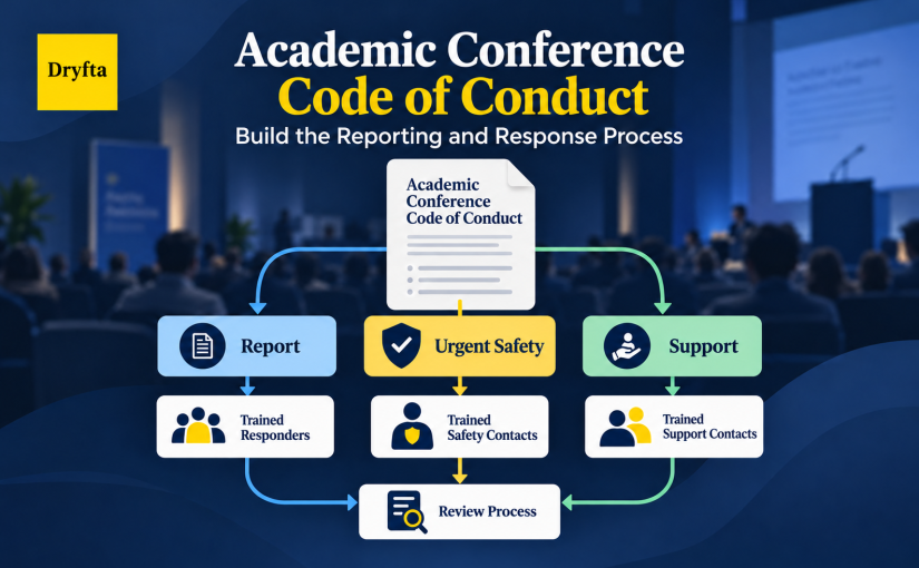 A Conference Code of Conduct Is Only the Start: Build the Reporting and Response Process